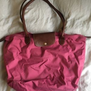 Longchamp Pink Large Tote